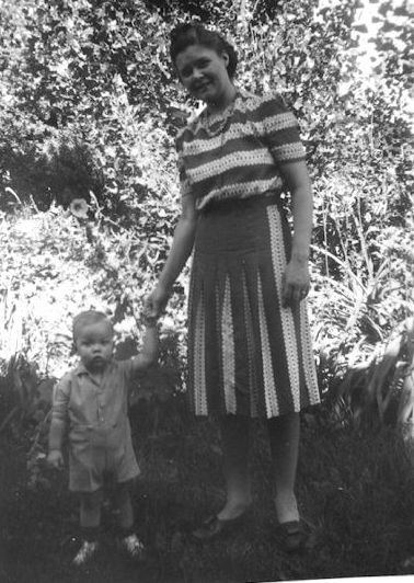 Pails & Mom 1st walk  (JPEG)